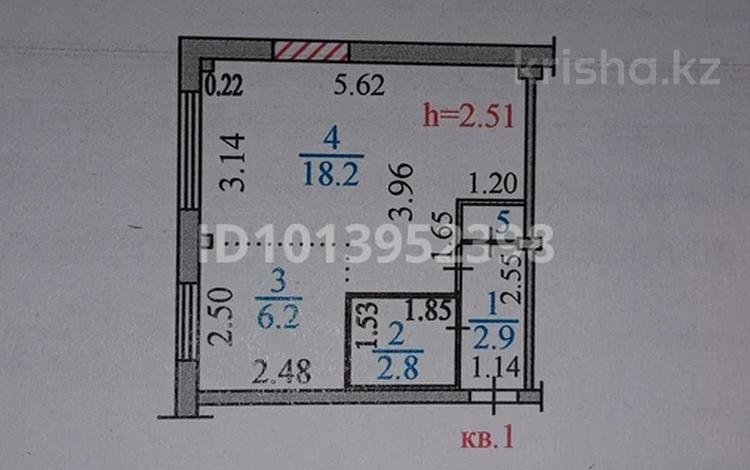 1-комнатная квартира · 30.8 м² · 1/2 этаж, Новая 2 за 7.5 млн ₸ в Усть-Каменогорске, Меновное — фото 2