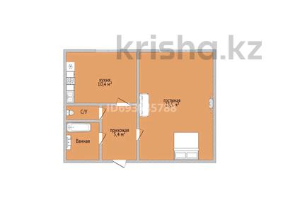 1-комнатная квартира, 44 м², 1/6 этаж, наурыз 2 за 14.5 млн 〒 в Костанае