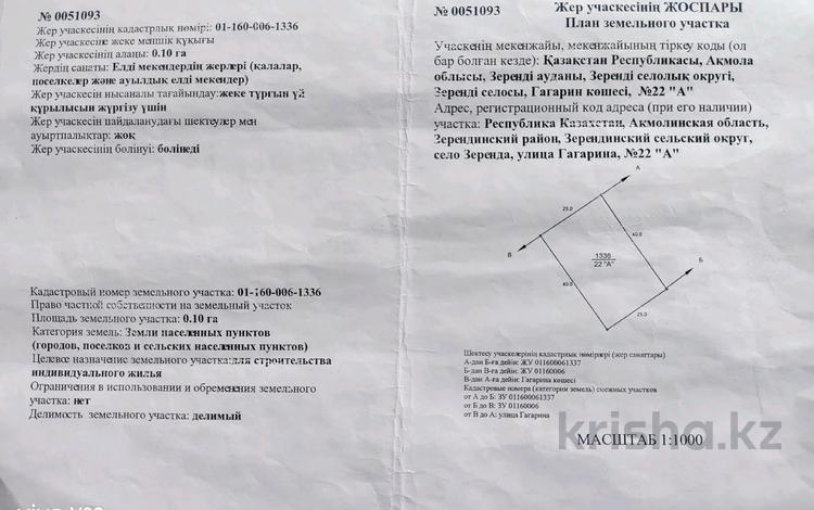 Участок · 10 соток, Юрия гагарина 22а за 5 млн ₸ в  — фото 4