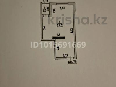 1-бөлмелі пәтер · 30 м² · 7/7 қабат, Естай, бағасы: 15.3 млн ₸ в Алматинской обл.
