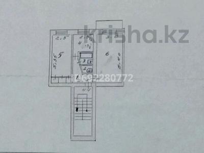 2-комнатная квартира, 46 м², 4/5 этаж, Б.Момышұлы 6 за 3 млн 〒 в Каратау
