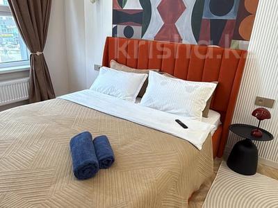 1-комнатная квартира · 54 м² · 3/20 этаж, Абая 160к5 — Тургут Озала за 25 000 ₸ в Алматы, Бостандыкский р-н