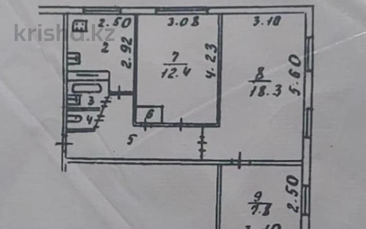 3-бөлмелі пәтер · 54 м² · 1/5 қабат, Орбита 1, бағасы: 34.5 млн ₸ в Алматы, Бостандыкский р-н — фото 2