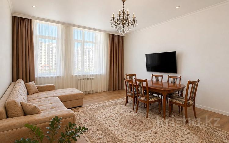 3-комнатная квартира · 108 м² · 4/9 этаж, Мангилик Ел 51/2 — Пересечение Ұлы Дала-Мәңгілік Ел за 74.5 млн ₸ в Астане, Есильский р-н — фото 2
