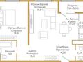 2-бөлмелі пәтер · 75.3 м² · 7/12 қабат, мкр Нурсат, Мкр. Нурсат, бағасы: ~ 48.2 млн ₸ в Шымкенте, Каратауский р-н — фото 8