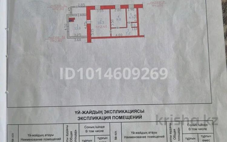 Часть дома · 3 комнаты · 54 м² · 3 сот., Тельмана 3 за 10 млн ₸ в Семее — фото 2