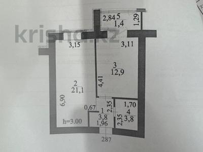 1-бөлмелі пәтер · 43 м² · 3/12 қабат, Жумекен Нажимеденов 46 — Улы Дала, бағасы: 22.5 млн ₸ в Астане, Сарайшык р-н
