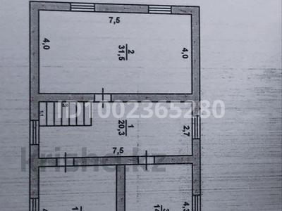 Дача · 7 комнат · 164.1 м² · 6 сот., 15 548 — 3 трасса за 20 млн 〒 в Шубарсу