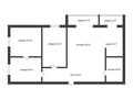 4-бөлмелі пәтер · 72.6 м² · 4/9 қабат, Васильковский 28, бағасы: 23.5 млн ₸ в Кокшетау — фото 14