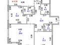4-комнатная квартира · 135 м² · 12/12 этаж, Мухамедханова 4, 4а, 4Б, 4/1, 4/2, 4/3, — Блок G; потолки 3.3 метра; видовая за 118 млн ₸ в Астане, Нура р-н