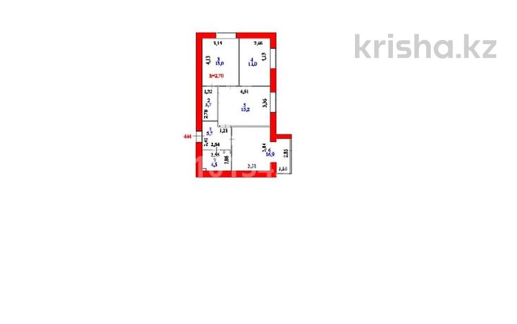 3-комнатная квартира · 70 м² · 10/12 этаж, Нажмиденова 15 — Улы Дала за 50 млн ₸ в Астане, Сарайшык р-н — фото 2