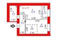 2-комнатная квартира · 40 м² · 7/9 этаж, Қордай за 22.5 млн ₸ в Астане, Сарайшык р-н — фото 2
