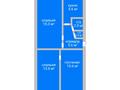 3-бөлмелі пәтер, 59.2 м², 3/5 қабат, С. Баймагамбетова 164, бағасы: 21.5 млн 〒 в Костанае — фото 2