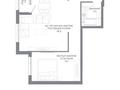 2-комнатная квартира · 54.5 м² · 2/9 этаж, Жумабаева за ~ 28.8 млн ₸ в Астане — фото 2