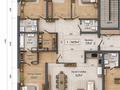 4-бөлмелі пәтер · 161 м² · 3/9 қабат, Попова 20, бағасы: 201 млн ₸ в Алматы, Бостандыкский р-н — фото 7