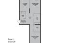 2-бөлмелі пәтер · 71.7 м² · 6/9 қабат, Ботакоз 5, бағасы: ~ 39.4 млн ₸ в Алматы, Алатауский р-н — фото 2