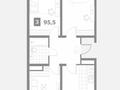 4-комнатная квартира · 93.2 м² · 5/9 этаж, Кульджинский тракт — Бухтарминская за ~ 47.6 млн ₸ в Алматы — фото 3