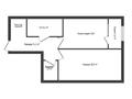 1-комнатная квартира · 56.1 м² · 15/16 этаж, Темирбаева 50 за 24.5 млн ₸ в Костанае — фото 2