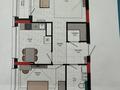 2-комнатная квартира · 55.77 м² · 10/12 этаж, Хусейн бен Талал 1, 11/1-2 за 35 млн ₸ в Астане, Нура р-н — фото 2