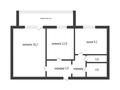 2-комнатная квартира, 52.8 м², 10/10 этаж, Каирбекова за 17.8 млн 〒 в Костанае — фото 17