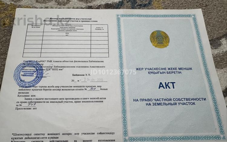 Жер телімі · 6 сотық, Сектор А 17, бағасы: 3 млн ₸ в Тонкерисе — фото 2