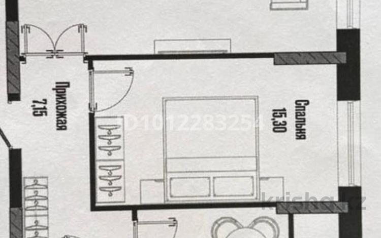 2-комнатная квартира · 58 м² · 21/21 этаж, Бухар жырау за 41 млн ₸ в Астане, Есильский р-н — фото 2