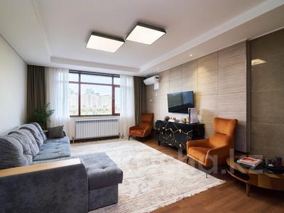 3-бөлмелі пәтер · 129.9 м² · 6/28 қабат, Нажимеденова 4, бағасы: 98 млн ₸ в Астане, Алматы р-н