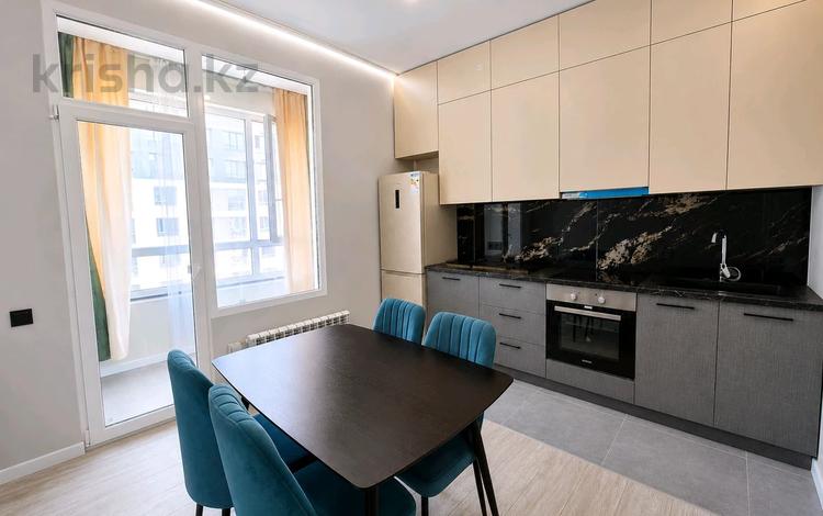 2-комнатная квартира · 58 м² · 7/9 этаж, мкр Нуркент — Рыскулова Момышулы за 330 000 ₸ в Алматы, Алатауский р-н — фото 2