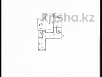 3-комнатная квартира · 102.3 м² · 16/16 этаж, Ракымжан Кошкарбаев 54а за 55.3 млн ₸ в Астане, Алматы р-н