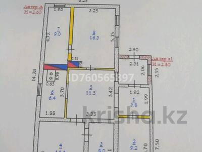 Отдельный дом · 4 комнаты · 78 м² · 4.8 сот., Пушкина 62 за 16 млн 〒 в Актобе, мкр Москва