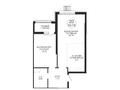 2-бөлмелі пәтер · 57.3 м² · 4/9 қабат, Ахмет Байтурсынулы 10а — БЕЗ КОМИССИИ, бағасы: ~ 43.3 млн ₸ в Астане, Сарайшык р-н — фото 6