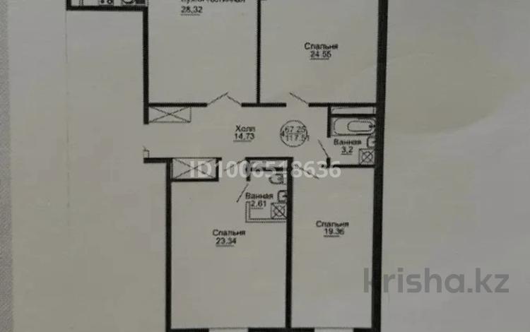 4-комнатная квартира · 117.5 м² · 2/8 этаж, Е497 4 — Мангилик ел за 90 млн ₸ в Астане, Есильский р-н — фото 2