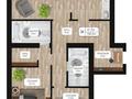 3-бөлмелі пәтер · 118.8 м² · 2/5 қабат, Алтын орда ш/а., бағасы: ~ 35.6 млн ₸ в Актобе, мкр. Алтын орда — фото 3
