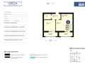 2-комнатная квартира · 53.9 м² · 6/9 этаж, Сакена Жунусова 41 за ~ 27 млн ₸ в Кокшетау