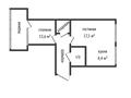 2-комнатная квартира · 54 м² · 5/9 этаж, Киевская 24/1 за 23.5 млн ₸ в Костанае — фото 2
