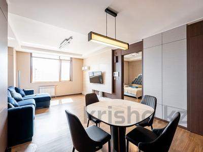 2-бөлмелі пәтер, 70 м², 34/34 қабат, Пр. Р. Кошкарбаев 10/2, бағасы: 45 млн 〒 в Астане, Алматы р-н