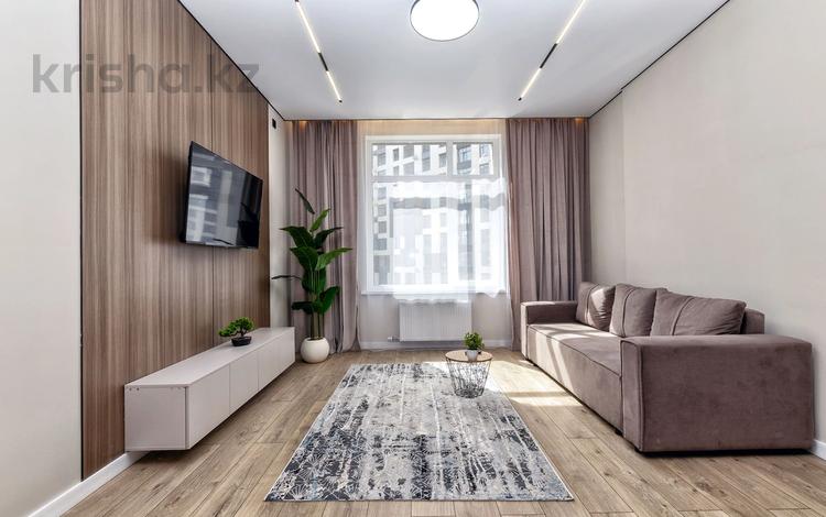 1-комнатная квартира · 50 м² · 5/24 этаж, Туран 50/3, 50/4, 50/5 за 16 000 ₸ в Астане, Есильский р-н — фото 2