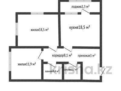 2-бөлмелі пәтер · 70 м² · 8/16 қабат, улица Сейдуллы Байтерекова 190А — Apt. 82, бағасы: 49 млн ₸ в Шымкенте, Каратауский р-н
