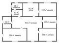 Отдельный дом • 5 комнат • 118.4 м² • 8 сот., мкр Самал-3 6956 за 61 млн 〒 в Шымкенте, Абайский р-н — фото 16