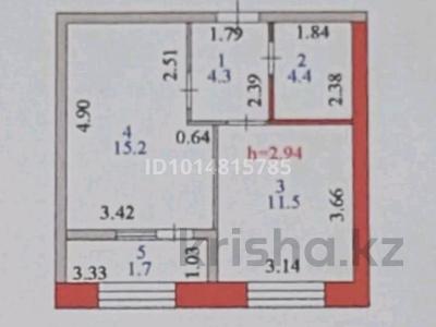 1-бөлмелі пәтер · 37.1 м² · 5/10 қабат, Кенесары 64, бағасы: 26 млн ₸ в Астане, р-н Байконур
