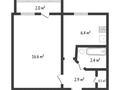 1-комнатная квартира · 28.8 м² · 5/5 этаж, Геринга 8 — Горячая цена! за 12.5 млн ₸ в Павлодаре — фото 11