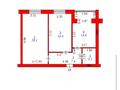 2-комнатная квартира · 67 м² · 2/5 этаж, Мкр. Алтын Орда 49 П за 21 млн ₸ в Актобе