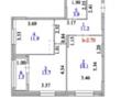 2-бөлмелі пәтер · 60.3 м² · 18/20 қабат, Төле Би 30, бағасы: 43.5 млн ₸ в Астане, Нура р-н — фото 34
