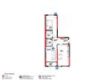2-комнатная квартира · 94 м² · 2/9 этаж, Лебедева за ~ 83.7 млн ₸ в Алматы, Бостандыкский р-н