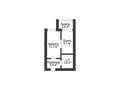 1-бөлмелі пәтер · 33.4 м² · 5/6 қабат, Юбилейный 39, бағасы: 17.5 млн ₸ в Костанае — фото 2