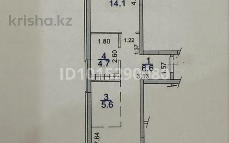 2-комнатная квартира · 51 м² · 10/12 этаж, ул. Фадеева, 38г 38/1 за 34 млн ₸ в Алматы, Алатауский р-н — фото 2