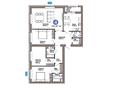 4-бөлмелі пәтер · 131.47 м², Турар Рыскулов 18/5, бағасы: ~ 109.8 млн ₸ в Астане, Есильский р-н — фото 3
