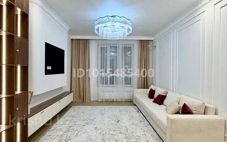 2-комнатная квартира · 81 м² · 15/18 этаж, Нажимеденова Шамши Калдаяков — 23а за 25 000 ₸ в Астане, Сарайшык р-н — фото 2