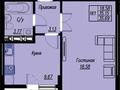 1-комнатная квартира, 36 м², 3/9 этаж, Е 496 8 за 15 млн 〒 в Астане, Есильский р-н