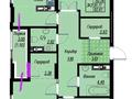 3-бөлмелі пәтер · 92 м² · 2/9 қабат, Е 496 8 — Пр. Мангилик ел - ул. Е 496, бағасы: 78 млн ₸ в Астане, Есильский р-н — фото 44